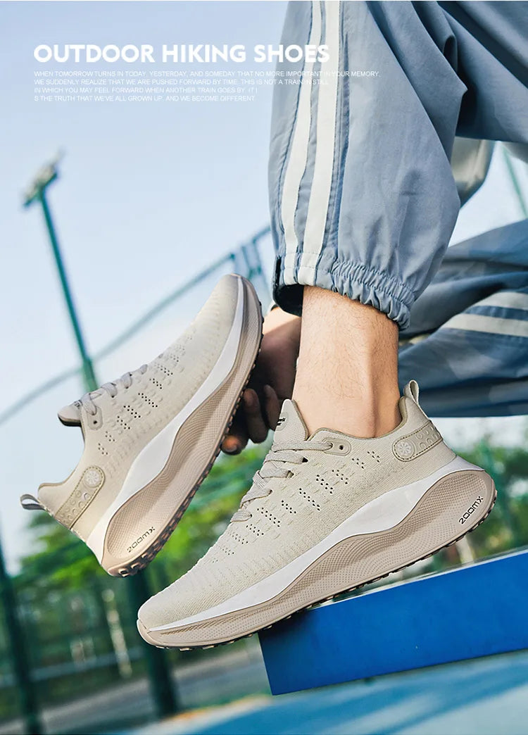 Nuevos zapatos para correr para hombre, zapatos deportivos informales de lujo, zapatos para correr, cómodos para caminar, zapatillas de moda, ligeras y transpirables