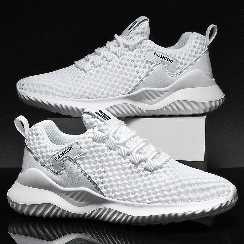 Zapatillas de Verano 2026 para Hombre, Mocasines Transpirables de Malla, Zapatos Casuales Cómodos para Caminar, Zapatillas Deportivas para Correr