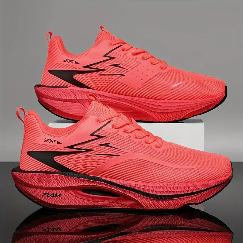 Zapatillas deportivas para hombre, zapatillas informales para maratón, transpirables, ligeras, cómodas, atléticas, antideslizantes, para caminar al aire libre