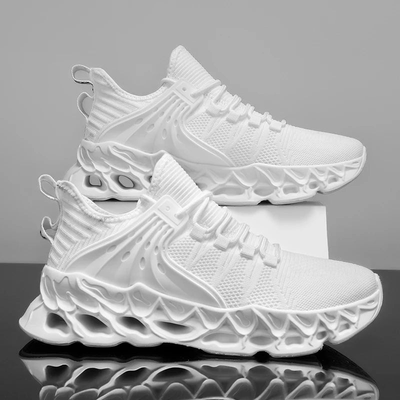 Zapatos de hombre, zapatillas de deporte informales para hombre, tenis, zapatos de lujo, zapatos de entrenamiento para carreras, zapatos transpirables, mocasines de moda, zapatos para correr para hombre