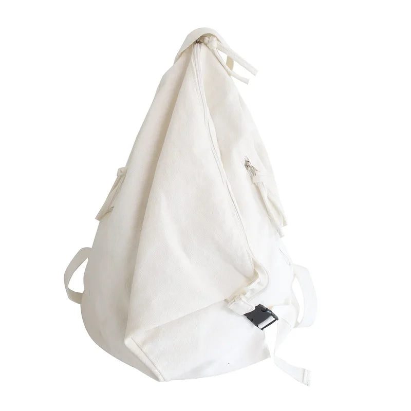 Mochila de lona de estilo japonés informal y a la moda para estudiantes de secundaria y universitarios mochila para mujeres 가mochilas masculinas