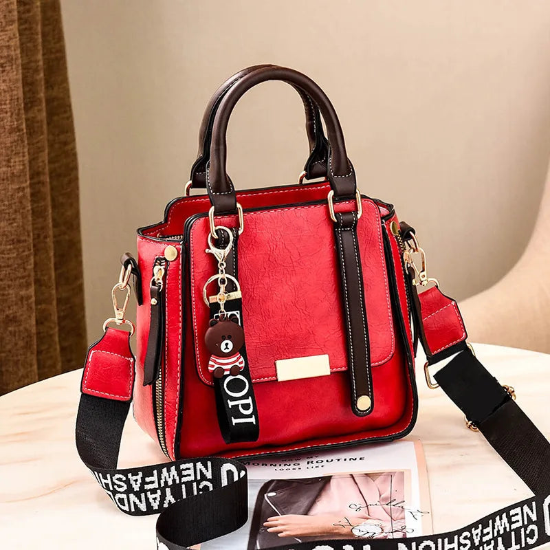 Bolso de mano de diseñador de marca de lujo para mujer, bolso de hombro de nueva tendencia a la moda, bolso cruzado Retro clásico, bolso cuadrado pequeño para ir al trabajo