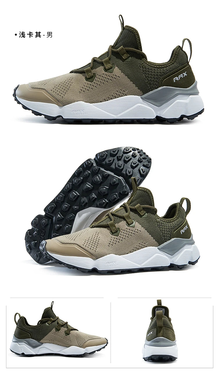 Rax, zapatillas para correr para hombre, zapatos transpirables para correr para mujer, zapatillas ligeras para hombre, zapatos de gimnasio para hombre, zapatos deportivos para exteriores, zapatos masculinos