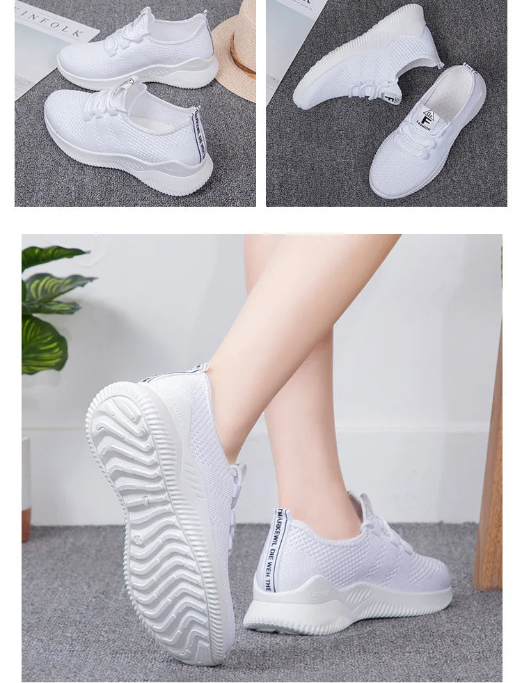 Zapatillas Deportivas para Mujer 2026, Transpirables, de Malla, para Caminar, Cómodas, Casuales y a la Moda