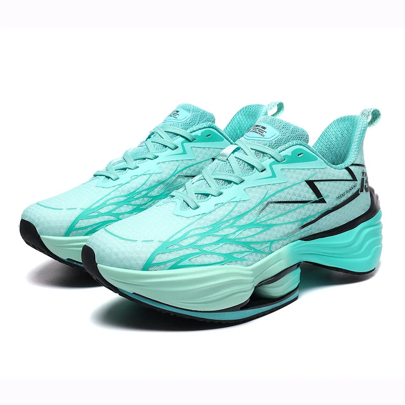 Zapatos deportivos para hombre, zapatillas de deporte para mujer, zapatillas para correr con placa de carbono para maratón, zapatos de entrenamiento de atletismo ligeros que absorben los golpes