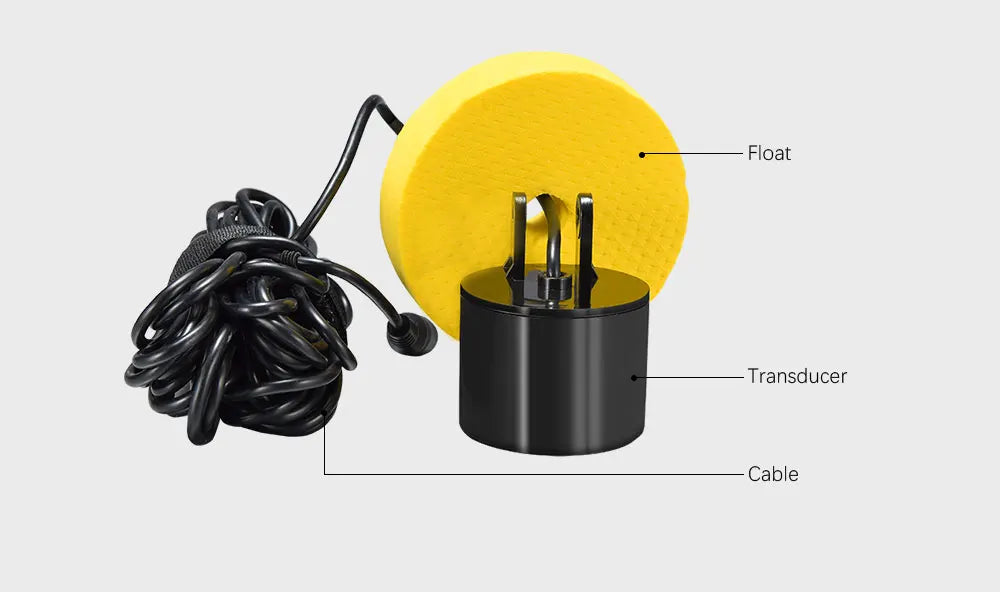 El Envío Gratuito! FFC1108-1 Venta Caliente de Alarma 100 M Portable Sonar LCD Buscador de Buscadores de Los Pescados señuelo de la Pesca de Pesca Ecosonda