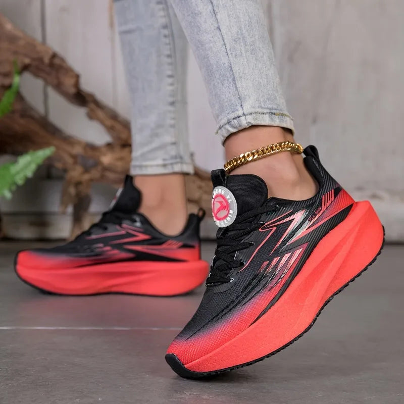 Zapatillas deportivas para correr, informales, para maratón, transpirables, ligeras, cómodas, atléticas, antideslizantes, para caminar al aire libre