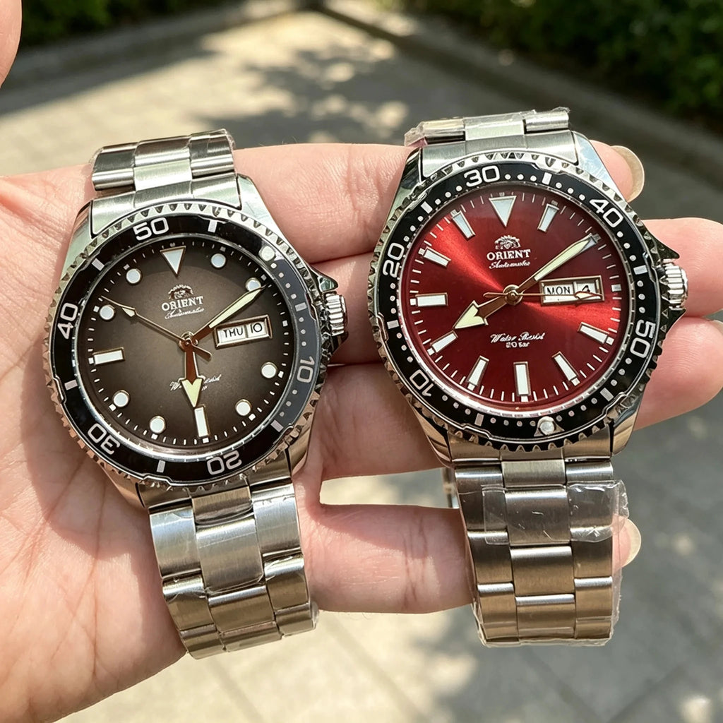 Relojes Orient Originales Populares para Hombre, Reloj de Pulsera Mecánico Automático Orient, Relojes Masculinos de Lujo AAA