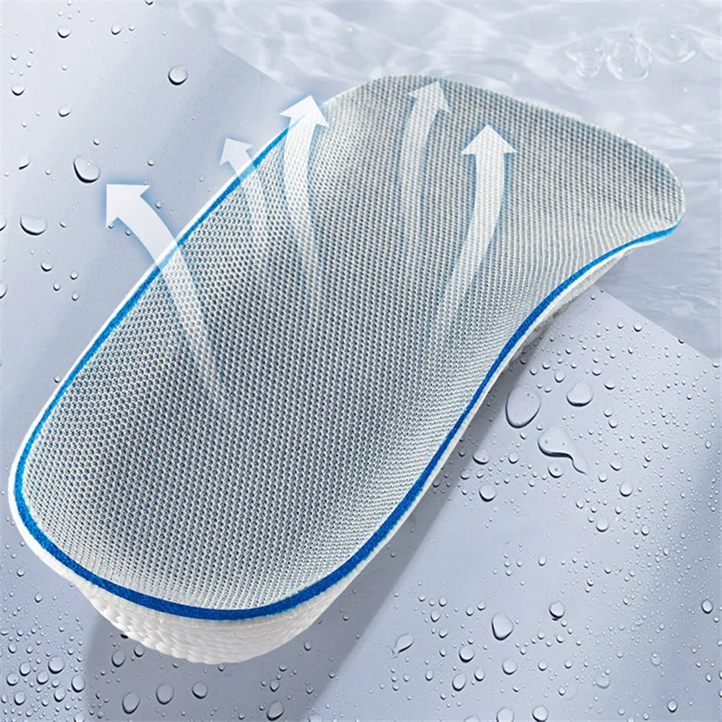 Plantillas de espuma viscoelástica para aumento de altura para hombres y mujeres, plantillas ortopédicas para zapatos, pies planos, soporte para ARCO, almohadillas para zapatos, elevador de talón