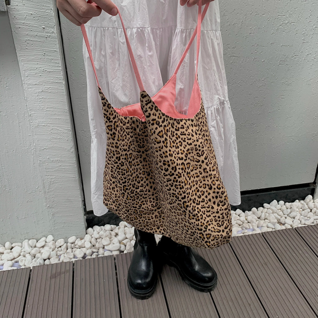 Bolso de Hombro Doble para Mujer, Diseño Moderno con Estampado de Puntos, Estilo Coreano de Primavera/Verano, Color Rosa, Moda Urbana
