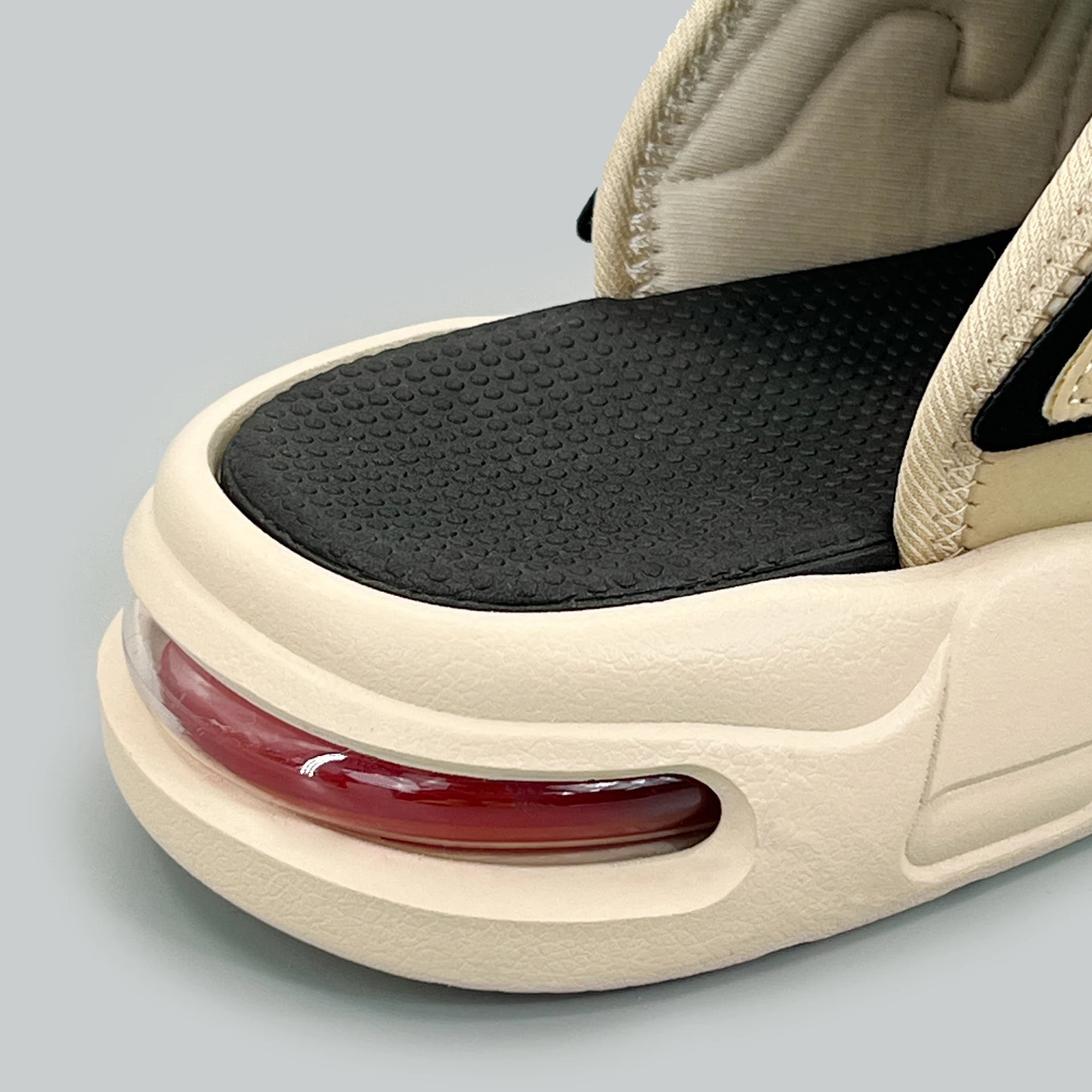 Zapatillas de Hombre con diseño de cojín de aire, novedad de verano, Zapatillas deportivas antideslizantes suaves de PVC para Hombre, Chanclas para Hombre