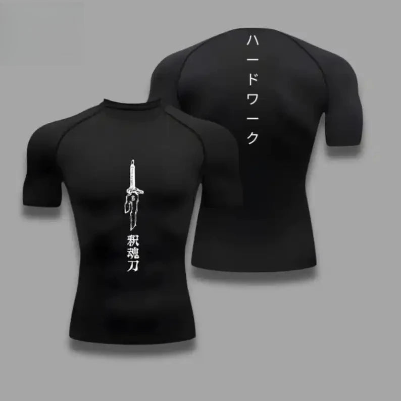 Camiseta de Compresión Toji, Ropa Deportiva, Ropa de Gimnasio, Jujutsu Kaisen, Compresiones de Anime, Ropa de Fushiguro, Músculos Zenin