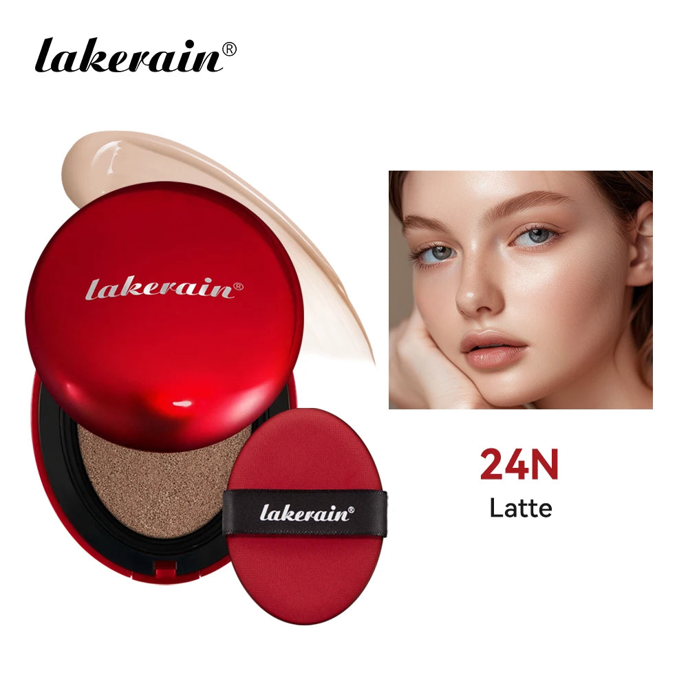 Mask Fit Red Cushion Foundation Long-Lasting Lightweight Buildable Coverage Semi-Matte Finish Korean Cushion Founda
