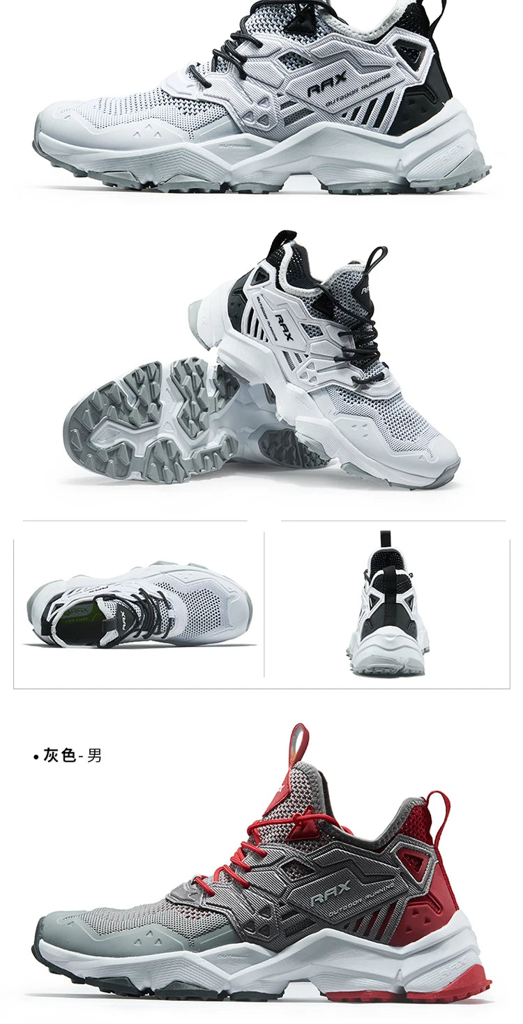 Rax, zapatillas para correr para hombre, zapatos transpirables para correr para mujer, zapatillas ligeras para hombre, zapatos de gimnasio para hombre, zapatos deportivos para exteriores, zapatos masculinos