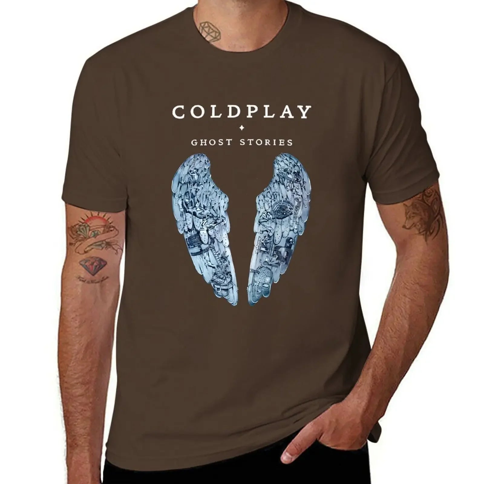 Camisetas de talla grande para hombre, ropa Vintage Sublime, Vbcvb, coldplay, estilo divertido, gráfico, Verano