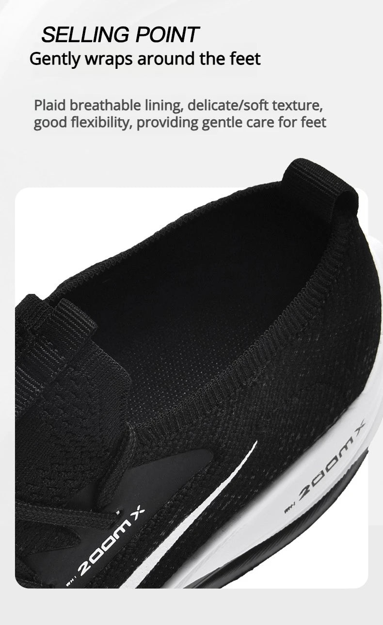 Zapatillas deportivas para correr con cojín de aire para hombre, transpirables, ligeras, cómodas, para entrenamiento atlético, tenis