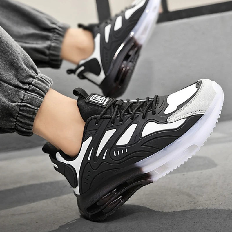Zapatillas De deporte para hombre, zapatos De malla para caminar para hombre, zapatos De tenis con cordones para aumentar la altura, zapatos duraderos para hombre, Zapatillas De Deporte De alta calidad