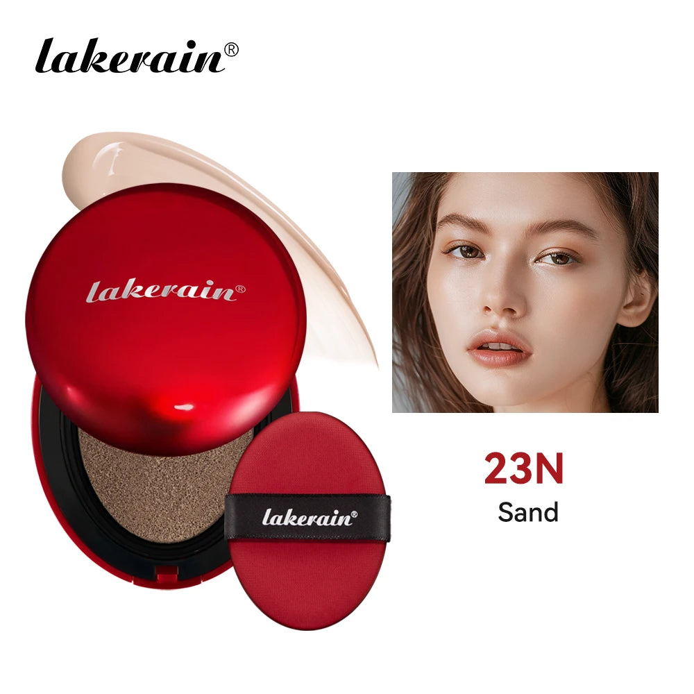 Mask Fit Red Cushion Foundation Long-Lasting Lightweight Buildable Coverage Semi-Matte Finish Korean Cushion Founda