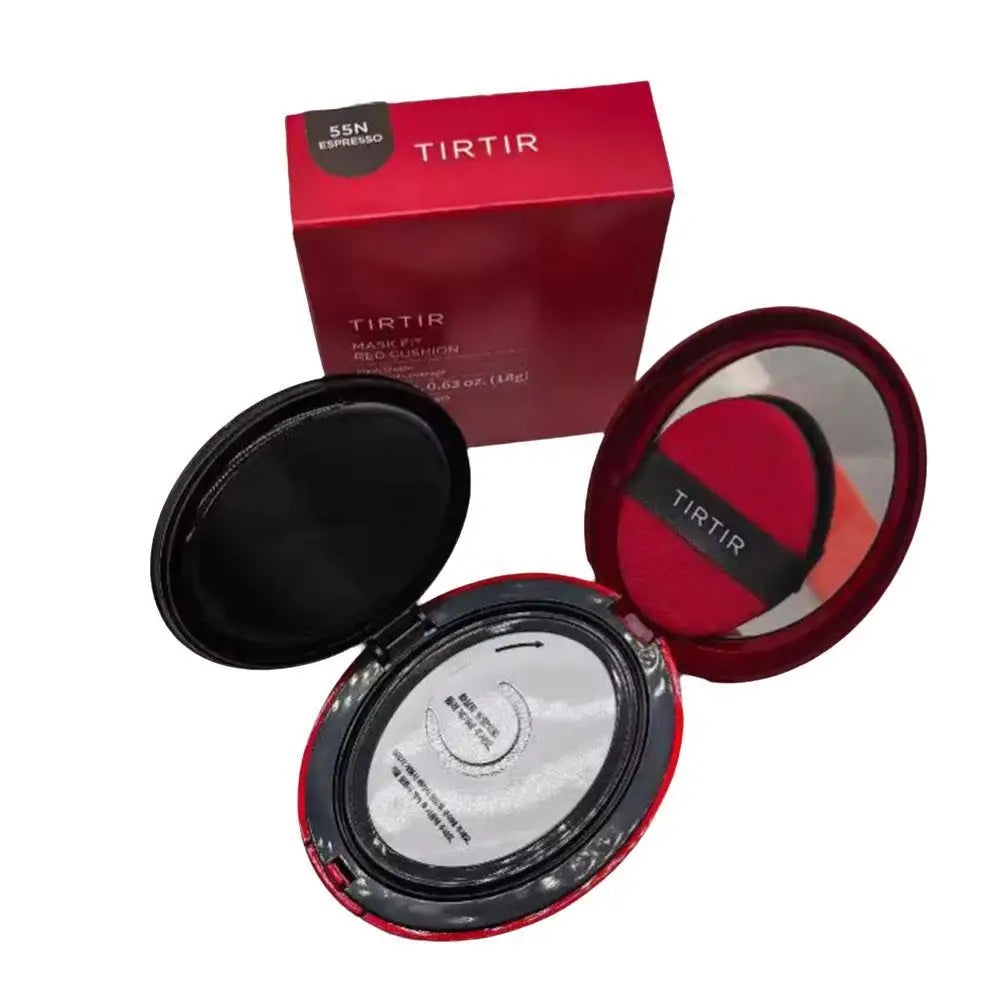 TIRTIR Cushion Foundation SPF50 PA+++ 72h Long Lasting Waterproof High Coverage Foundation Original Korean Makeup