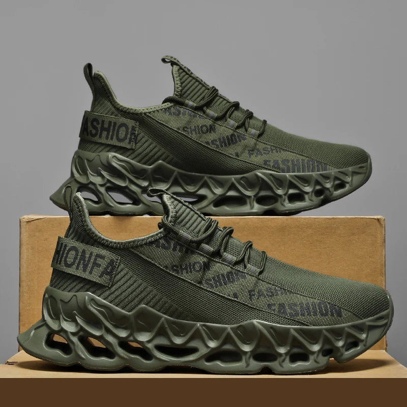 Zapatos de hombre, zapatillas de deporte informales para hombre, tenis, zapatos de lujo, zapatos de entrenamiento para carreras, zapatos transpirables, mocasines de moda, zapatos para correr para hombre