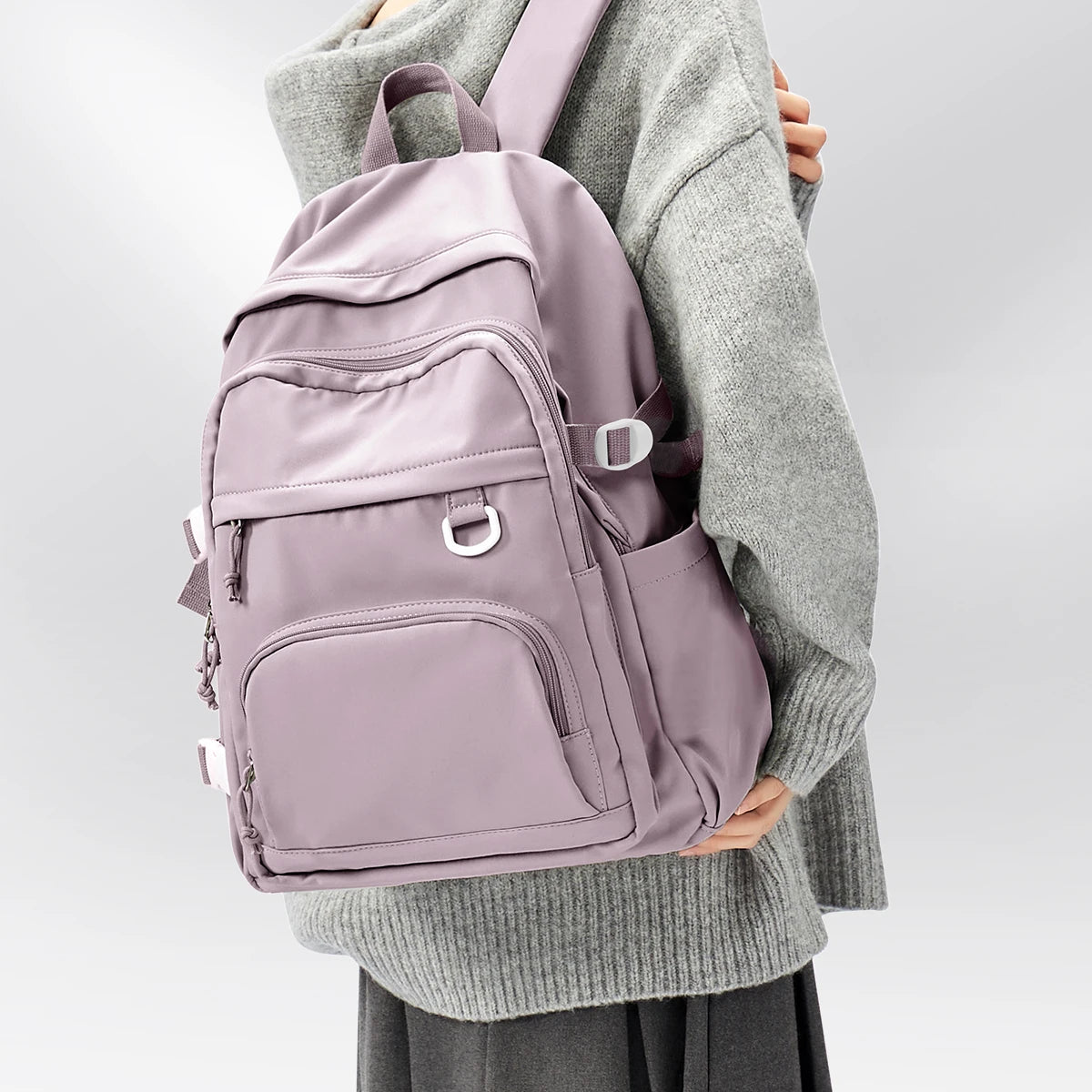 Mochila escolar para mujeres, adolescentes, niñas, niños, mochila escolar para niños, mochila informal de viaje para ordenador portátil, mochila universitaria, mochila de trabajo