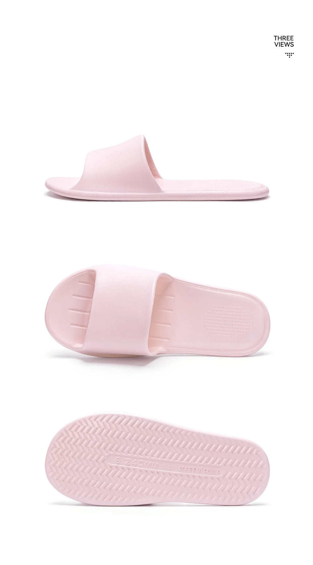 Zapatillas cómodas de EVA, zapatillas de interior de viaje fáciles de plegar, cómodas zapatillas informales ligeras