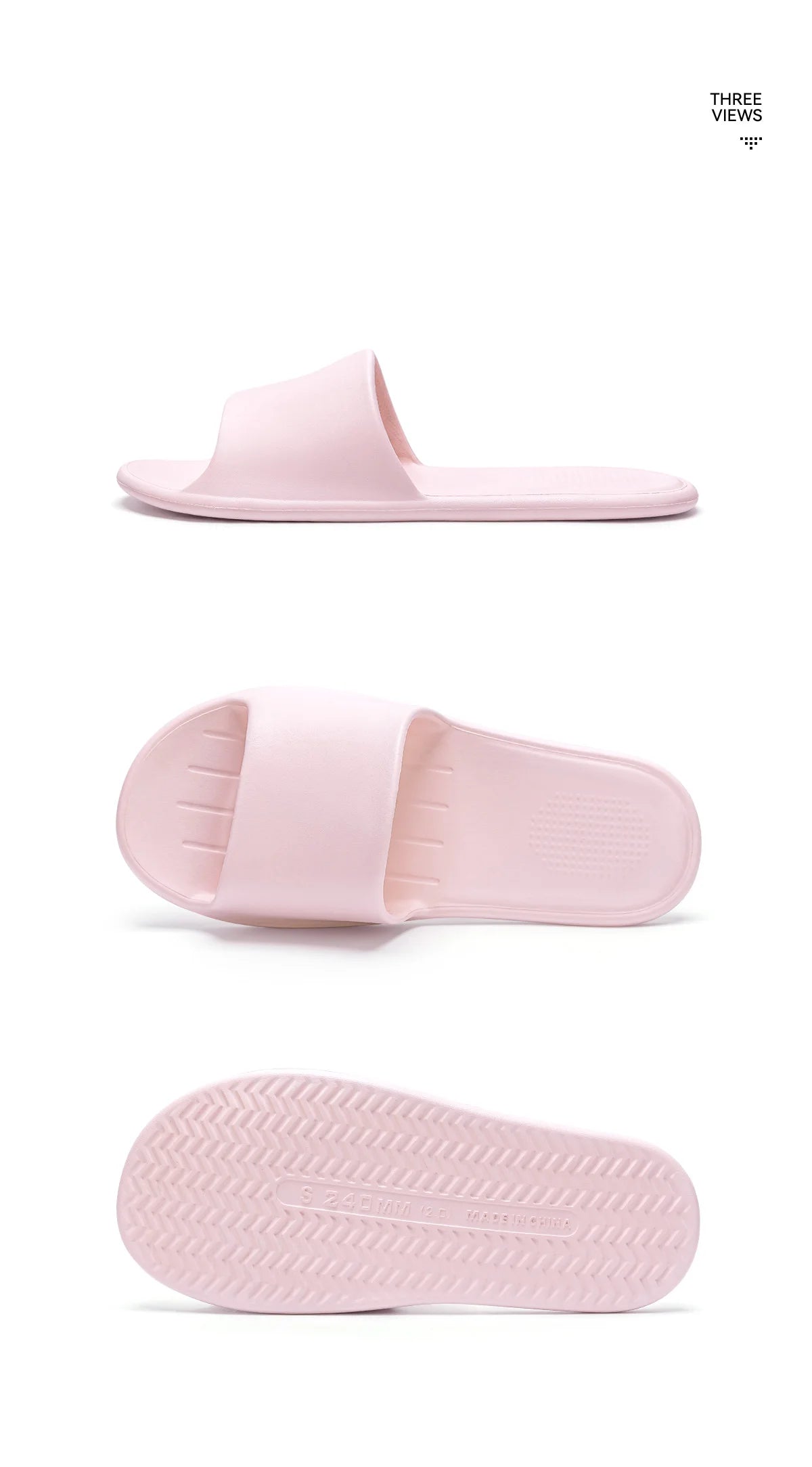 Zapatillas cómodas de EVA, zapatillas de interior de viaje fáciles de plegar, cómodas zapatillas informales ligeras