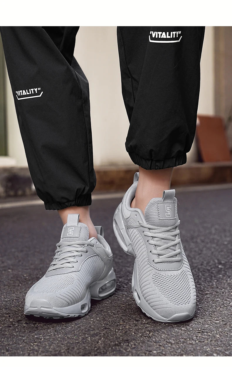 Zapatillas deportivas antideslizantes para hombre y mujer, zapatos informales transpirables, ligeros y cómodos para caminar y Maratón