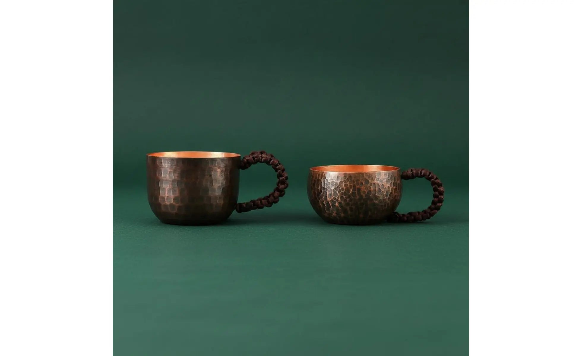 Recipiente para Bebidas de Cobre Martillado, Diseño Chino, Tazón para Bebidas, Taza de Cobre Vintage, Vajilla para Oficina