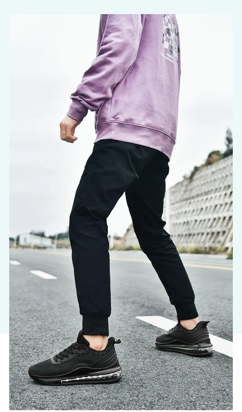 Zapatos de hombre, zapatillas de deporte, tenis masculinos, zapatos de lujo, entrenador informal para hombre, mocasines de moda transpirables, zapatos para correr para hombre