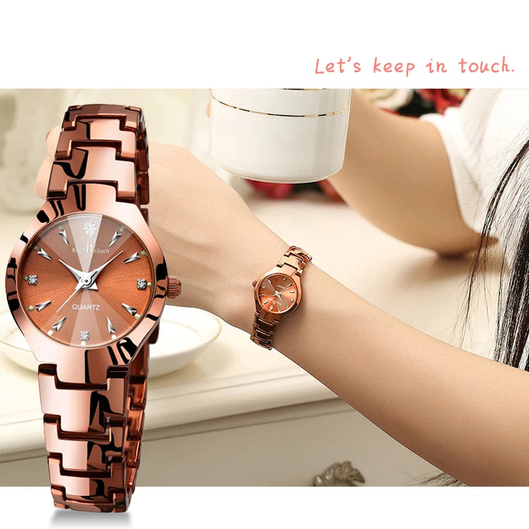 Alta calidad relojes reloj de moda para mujer marca de lujo 2025 cuarzo reloj para mujer esfera pequeña calendario reloj de pulsera para mujer,reloj mujer,relojes mujer imitaciones de marcas lujo