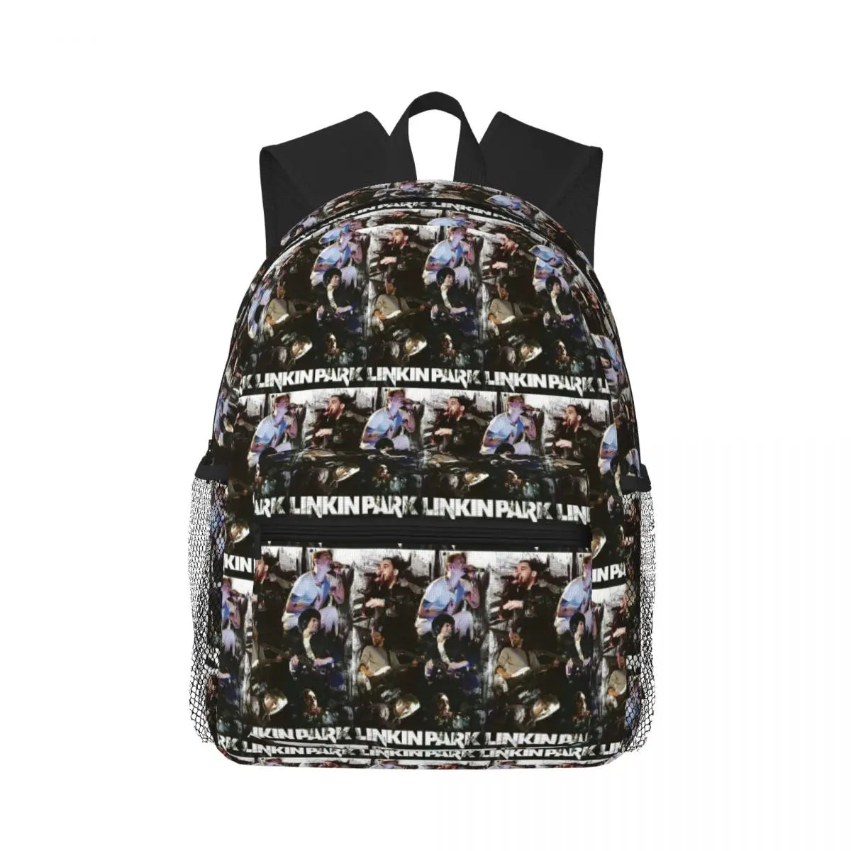 L-Linkin-S P-Park-S Band Mochila para estudiantes Mochila escolar Mochila de viaje para senderismo para niños y niñas Mochila de moda Bolsos de hombro