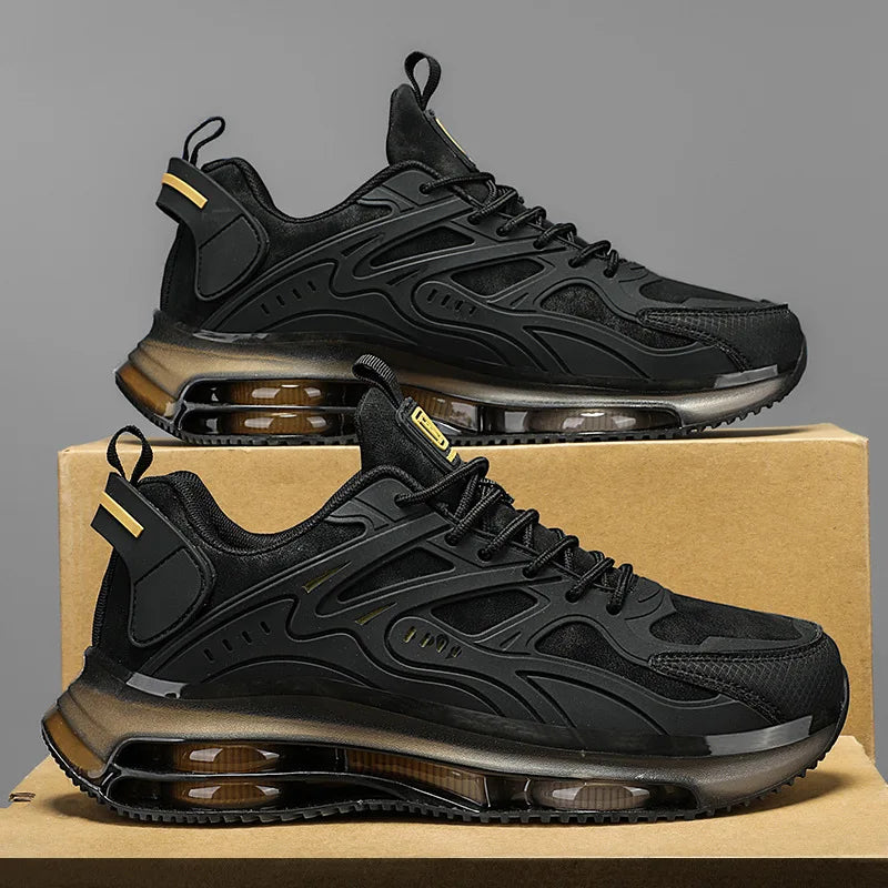 Zapatillas De deporte para hombre, zapatos De malla para caminar para hombre, zapatos De tenis con cordones para aumentar la altura, zapatos duraderos para hombre, Zapatillas De Deporte De alta calidad