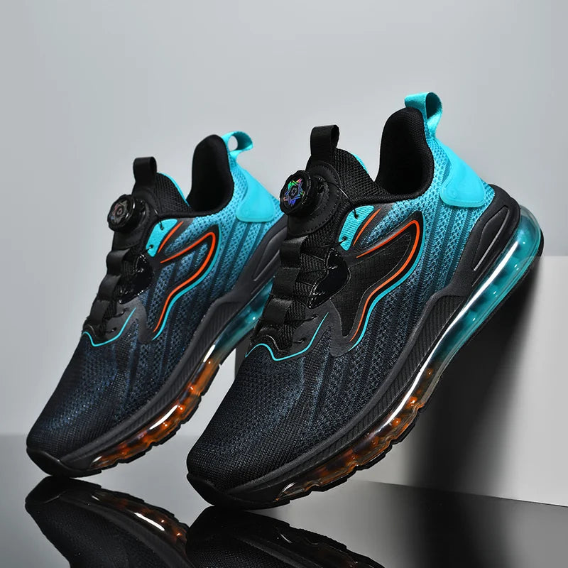 Zapatillas de deporte informales transpirables para hombre, mocasines de moda de entrenador de lujo, zapatos para correr, zapatos de carrera cómodos para hombre