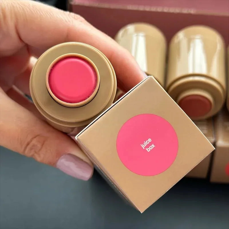 Marca Lemontini maquillaje bolsa de aseo brillo de labios y colorete aceite de labios bálsamo rubor leche esencia agua limpiador Facial cara enfermería