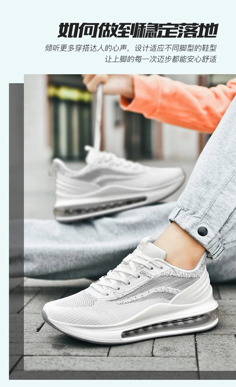 Zapatos de hombre, zapatillas de deporte informales para hombre, tenis, zapatos de lujo, zapatos de entrenamiento para carreras, zapatos transpirables, mocasines de moda, zapatos para correr para hombre
