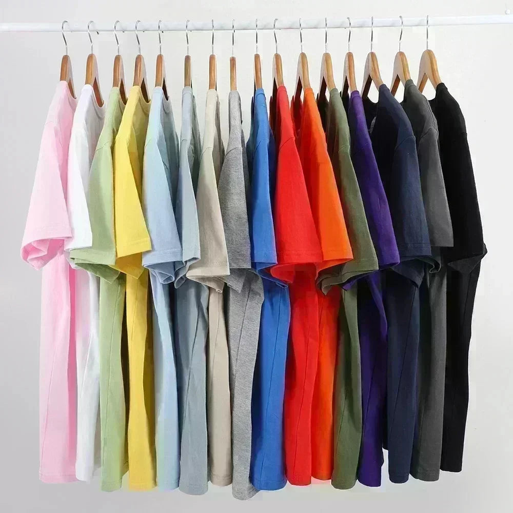 Camiseta Verano En Coton À Manches Courtes Chat Mignon Pour Hommes Et Femmes, Ample, Surdimensionné, Marque Tendance, Manches Cinq