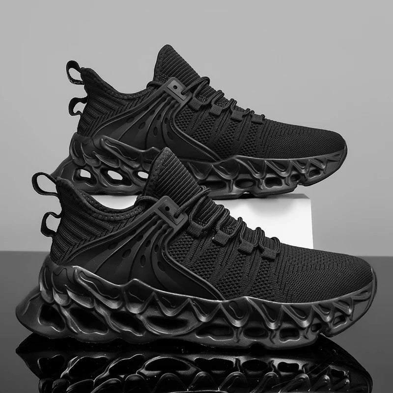 Zapatos de hombre, zapatillas de deporte informales para hombre, tenis, zapatos de lujo, zapatos de entrenamiento para carreras, zapatos transpirables, mocasines de moda, zapatos para correr para hombre