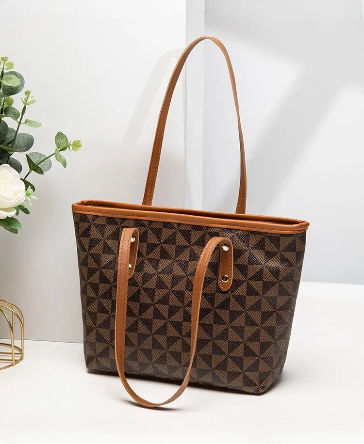 Bolso de Hombro de Gran Capacidad, Bolso de Mano de Cuero PU para Mujer, para Viajes Diarios y Uso Casual, Bolso Tote Versátil