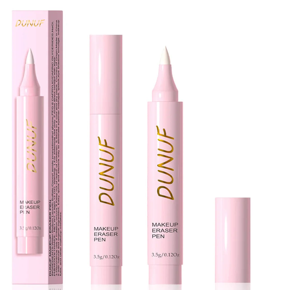 Lápiz de borrador de maquillaje, lápiz eliminador suave para labios, ojos, cara, herramienta de limpieza de poros, cuidado de la piel, debe tener fórmula sin tirar
