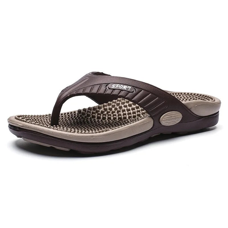 Chanclas casuales de moda para hombre de verano, zapatillas de playa para deportes al aire libre