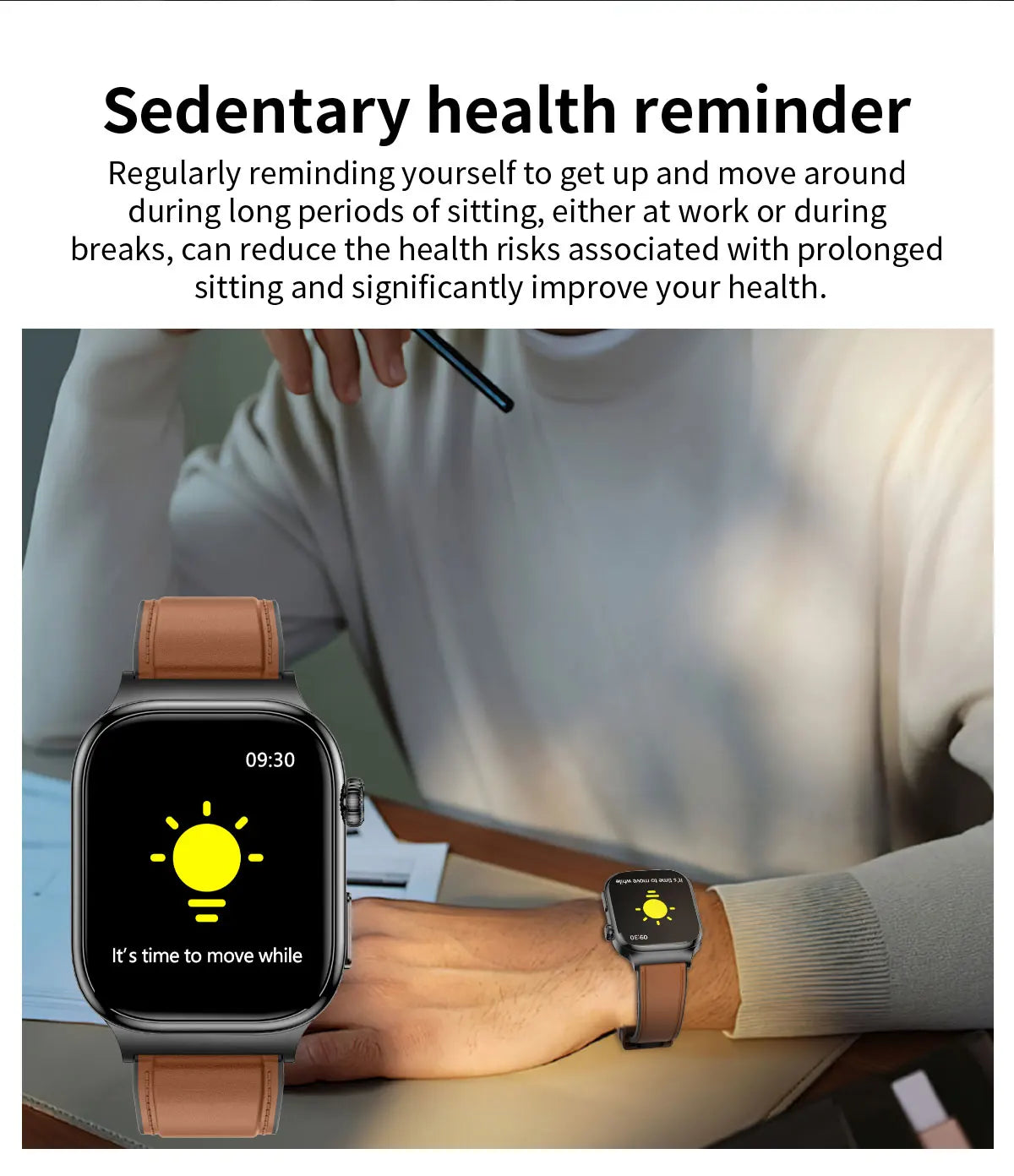 Nuevo Reloj Inteligente de Salud Nivel Hospitalario 2026 con Medición de Grasa Corporal, ECG, Oxígeno en Sangre, Presión Arterial, Pantalla AMOLED HD, Llamadas y Funciones Deportivas para Hombre
