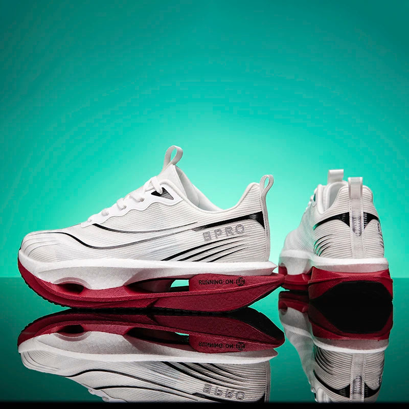    Zapatillas de Running Marathon para Hombre, con Placa de Carbono, Casuales, Transpirables, para Tenis, Deportivas, Ligeras, para Mujer