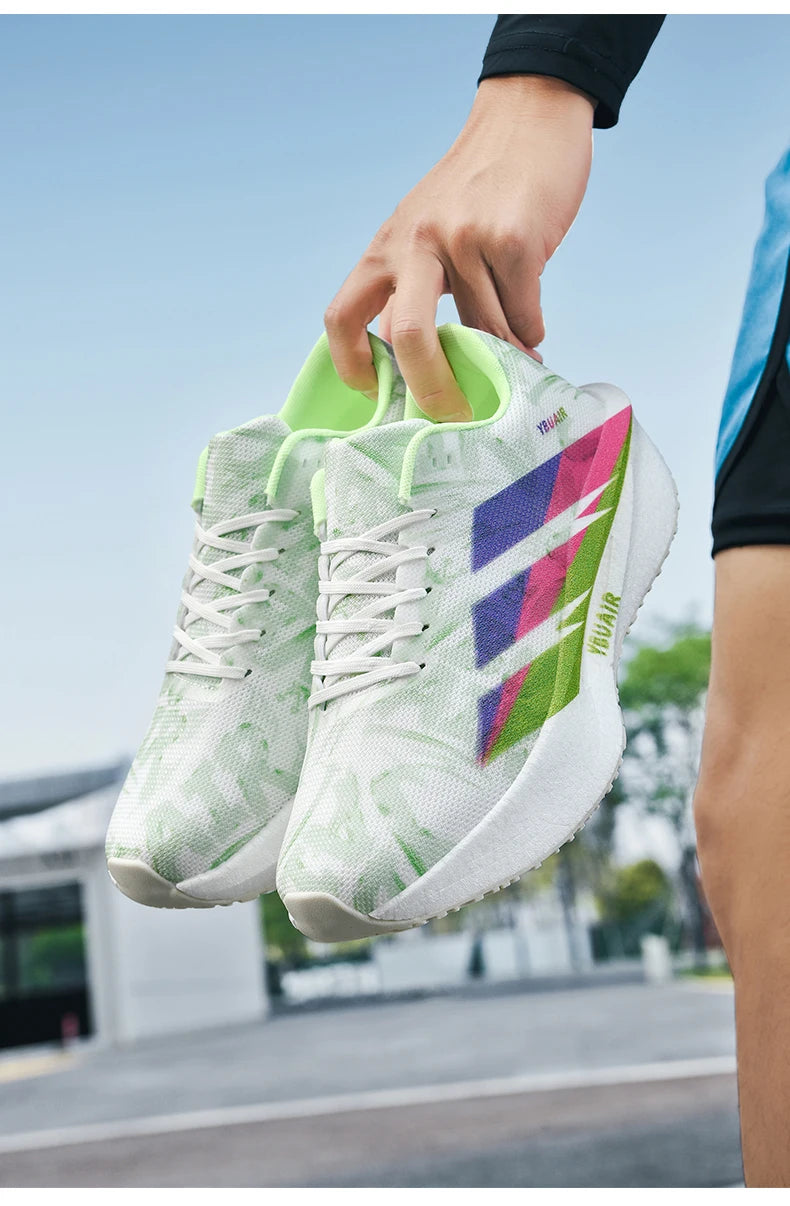 Zapatillas para correr originales para hombre, con placa de carbono, para maratón, deportivas, para golf, ligeras, cómodas, para mujer, atléticas, para carreras al aire libre