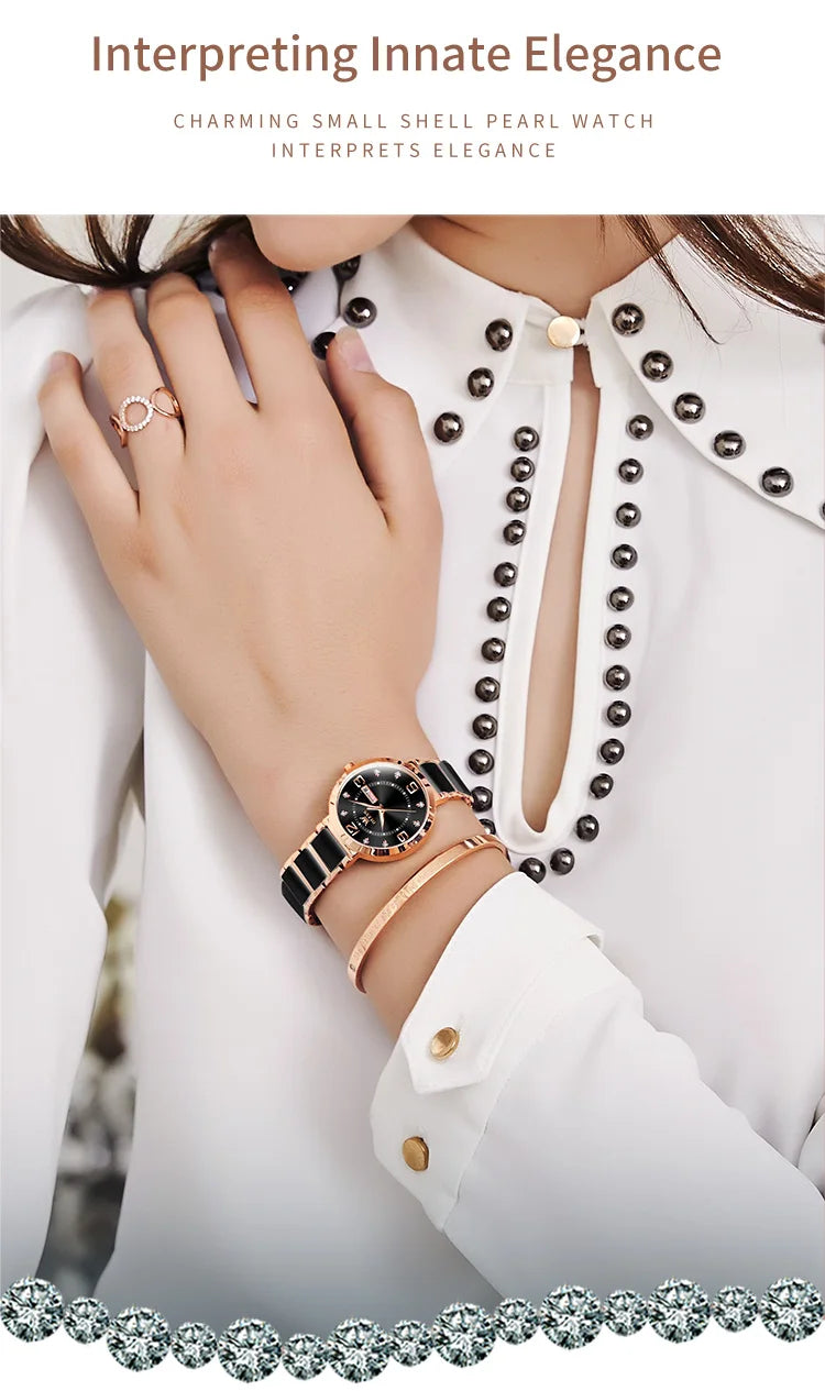 OLEVS Reloj de pulsera Para Mujer, Reloj de marca de lujo Para Mujer, pulsera elegante, relojes de cuarzo a la moda impermeables Para Mujer, Reloj Para Mujer
