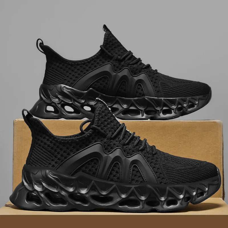 Zapatos de hombre, zapatillas de deporte informales para hombre, tenis, zapatos de lujo, zapatos de entrenamiento para carreras, zapatos transpirables, mocasines de moda, zapatos para correr para hombre