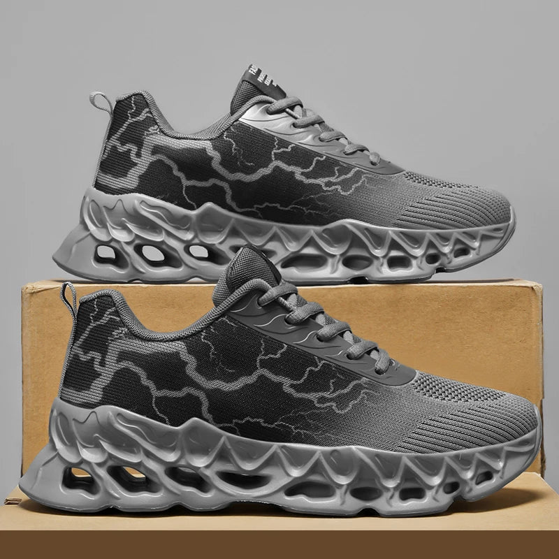 Zapatos de hombre, zapatillas de deporte informales para hombre, tenis, zapatos de lujo, zapatos de entrenamiento para carreras, zapatos transpirables, mocasines de moda, zapatos para correr para hombre