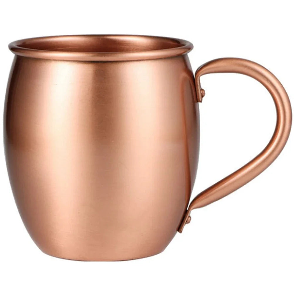 Taza de Cobre Puro de 530 ml, Taza Moscow Mule, Taza para Cócteles, Taza de Cobre Puro para Restaurante, Bar, Bebidas Frías