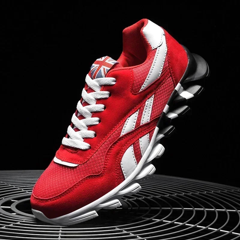 Zapatillas Deportivas para Hombre, Marca Trend, Tallas 36-48, Resistentes al Desgaste, con Amortiguación, Suela Gruesa, Transpirables, para Correr al Aire Libre
