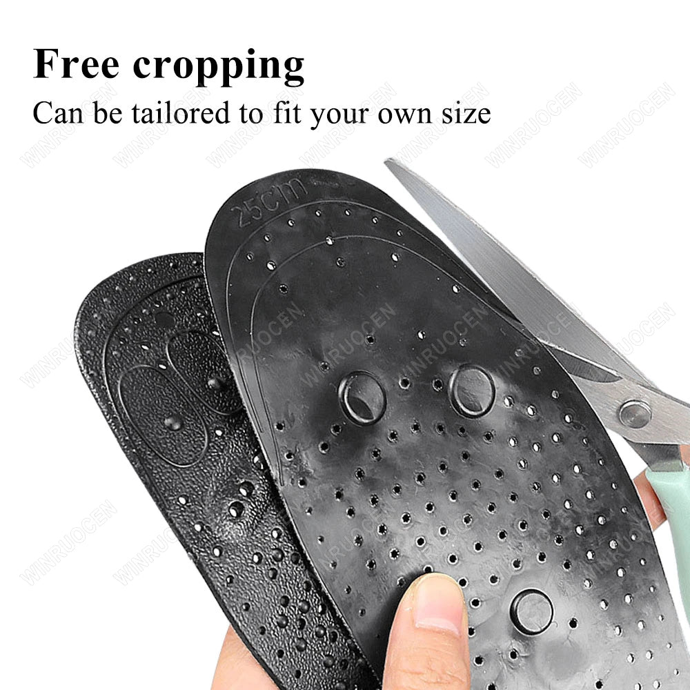 Plantillas de Acupresión para Terapia de Pies, Masaje Magnético de Silicona, Pérdida de Peso, Adelgazamiento, Alivio del Dolor, Duraderas, Transpirables, para Todos